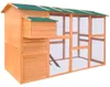 vidaXL Dřevěný kurník pro slepice 295x163x170 cm Náhled obrázku produktu 7