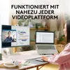 Webcam Logitech Brio 100 FHD mit weißem Mikrofon Produktbild-Vorschau 20