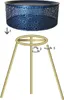 Mauro Ferretti Couchtisch Blacky, Ø 35x50 cm, Gold/Schwarz Produktbild-Vorschau 7