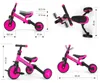 Milly Mally 3-in-1 Fahrrad Optimus Pink Produktbild-Vorschau 6