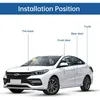 Protection de bordure de porte de voiture, 5 mètres, forme Voir les images du produit 4