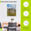 ARTland Wandbild Alu für Innen & Outdoor Felsen Bäume Produktbild-Vorschau 3