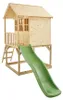 TP Toys Holz Stelzenhaus Wald Spielhaus mit Rutsche Natur Produktbild-Vorschau 2