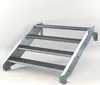 Stahltreppe 4 Stufen bis Höhe 84 cm, Laufbreite : 120 cm Produktbild-Vorschau 1