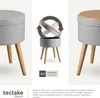 TecTake 403971, Šedá, Polyester, MDF Náhled obrázku produktu 5