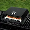JOCCA Grill-Pizzaofen: Edelstahl-Aufsatz mit Pizzastein & Produktbild-Vorschau 5