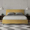 ITYHOME - Gepolstertes Bett mit Bettkasten 160x210 mit Produktbild-Vorschau 2