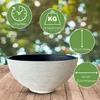 Kit fontaine solaire d'extérieur - grande vasque grise de Voir les images du produit 3