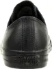 A rear view of a black leather Converse Chuck Taylor All Star sneaker. Náhled obrázku produktu