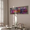 Italienischer Leinwand Leinwandbild - Land of Colors 90x30 Produktbild-Vorschau 6