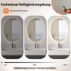Specchio da bagno ovale COSTWAY, specchio con Anteprima dell’immagine prodotto 8