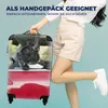 MuchoWow® Koffer Handgepäck Trolley Rollkoffer Kleine Produktbild-Vorschau 4