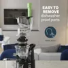 Spremiagrumi Slow Juicer 200 W XXL Foro di alimentazione Anteprima dell’immagine prodotto 27