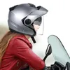 Jethelm Motorradhelm Halbschalenhelm mit Doppelvisier Produktbild-Vorschau 5