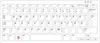 A white Raspberry Pi keyboard with German layout on a white background. Produktbild-Vorschau
