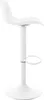 A white bar stool on a white background. Produktbild-Vorschau