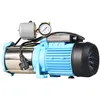 A blue and silver water pump with a pressure gauge and a black power cord is shown against a white background. Produktbild-Vorschau