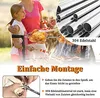 JOIEYOU Grillspieß Edelstahl 117cm Drehspieß Grill Set mit Produktbild-Vorschau 3