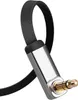 Close-up of a 3.5mm audio cable connector. Anteprima dell’immagine prodotto