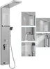 A shower panel system with multiple functions shown in a main image and inset detail shots. Náhled obrázku produktu
