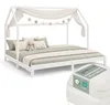 Homestyle4u Kinderbett 90x200 180x200 ausziehbar mit Produktbild-Vorschau 1