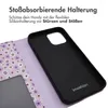 imoshion Design Klapphülle iPhone 12 (Pro) - Purple Flowers Produktbild-Vorschau 6