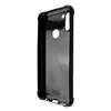 A black TPU phone case is shown from a side angle against a white background. Produktbild-Vorschau