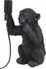Light & Living - stolná lampa - Monkey - čierna - plast - Náhľad obrázku produktu 2