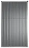 vidaXL Tuinhuis, grijs, 225x89x161 cm, verzinkt staal Productafbeelding-voorbeeld 5