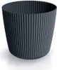 Prosperplast Blumentopf Hellgrau, MILLY ROUND, Ø 12,9 cm, H Produktbild-Vorschau 2