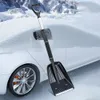 Schneeschaufel für Auto, Winter Schneeräumung Schaufel Auto Produktbild-Vorschau 2