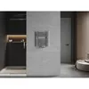 Mexen Ares grzejnik łazienkowy 500 x 400 mm, 142 W, chrom - Podgląd zdjęcia produktu 3