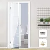 Magnetické siete na dvere 80/90/100 X 210/220 cm Biele Náhľad obrázku produktu 6