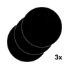Magnetische Metallplättchen 3x Magnetplatten Kreisförmig Produktbild-Vorschau 1