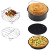 monzana Set 8 Accessori per Friggitrici ad aria 3,6L cesto Anteprima dell’immagine prodotto 3