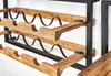 Półka ścienna Kobolo wisząca półka metalowa półka stojak na Podgląd zdjęcia produktu 6