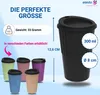Kaffeebecher to go 300 ml - Becher mit Deckel & Produktbild-Vorschau 4