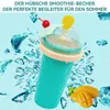 Slushy Maker Becher 330ml Silikon Ice Cup Quetschbecher mit Produktbild-Vorschau 3