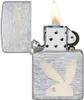 ZIPPO - Playboy Design - Brushed Chrome Silver Bunny Storm Náhled obrázku produktu 7