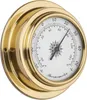 Thermometer aus Messing 9,8x6,3x3cm – Deko im Retro-Stil Produktbild-Vorschau 2