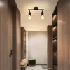 A hallway with wooden walls and a ceiling light. Náhľad obrázku produktu