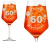 Valhalla Weinglas Gravur Happy Birthday 60 Geburtstag 350ml Produktbild-Vorschau 1