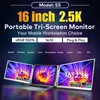 Przedłużacz ekranu laptopa S5, 16 cali, ekran IPS 2,5 K, Podgląd zdjęcia produktu 5