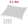 Trade-Shop Sonnensegel / Sonnenschutz / Sonnendach 3x5m Produktbild-Vorschau 1