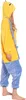 Nikcorp Jumpsuit Pyjama Damen Kinder Onesie Figur Gelb L Produktbild-Vorschau 5