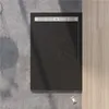90x100x3cm Rechteck/Quadrat Duschtasse Schwarz Stein-Effekt Produktbild-Vorschau 5