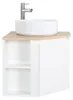 Mobile lavabo angolare + lavabo SORRENTO bianco Anteprima dell’immagine prodotto 2