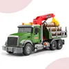 Malplay Lastwagen mit Kran Holzballen Light Sound Moving Produktbild-Vorschau 13
