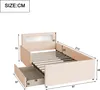 Flieks Polsterbett 90x200cm mit USB und LED, Kinderbett Produktbild-Vorschau 7