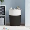 vidaXL Panier de rangement noir et blanc 49x65 cm coton Voir les images du produit 3